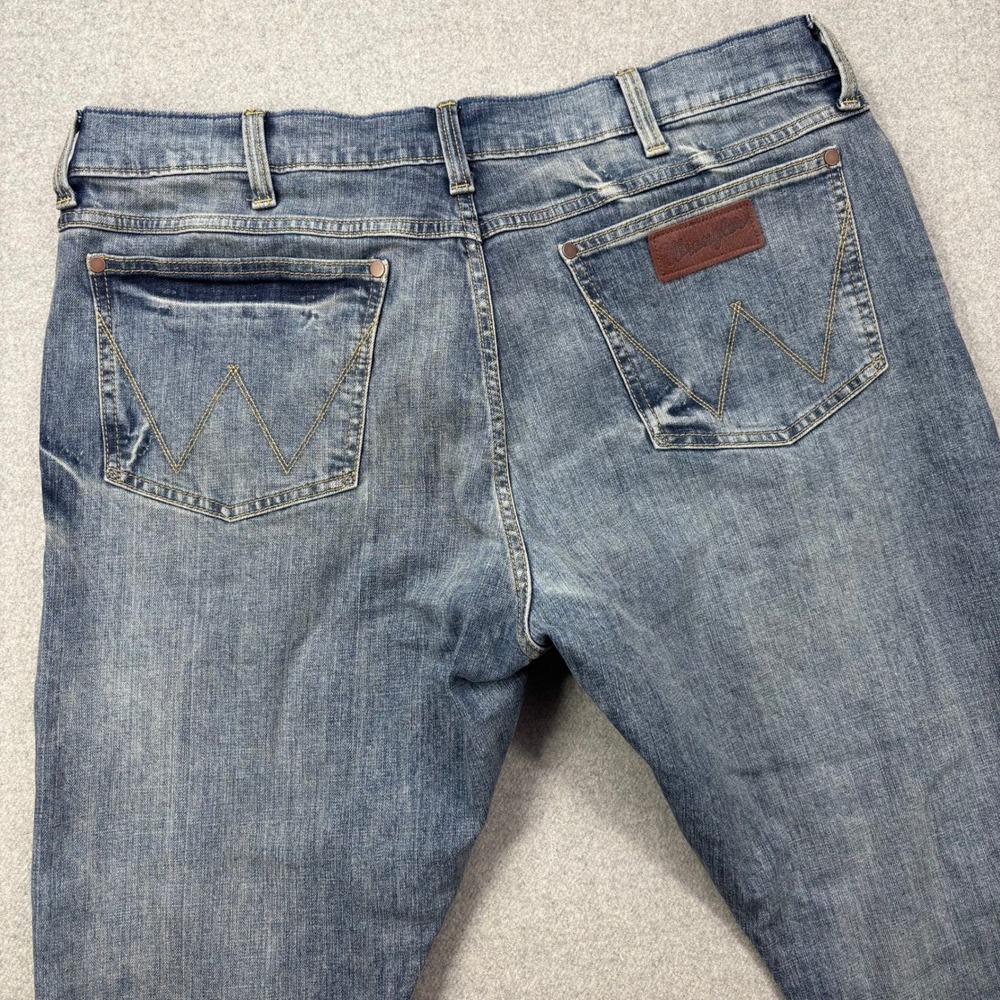 Wrangler Retro Slim Boot Cut Jeans Mens 39x29 (Actual) Western Cowboy Denim